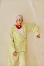 Soft Wrap Detail Blouse