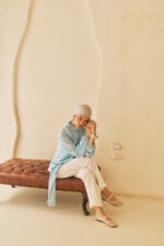 Tie Waist Draped Blouse - Image 5