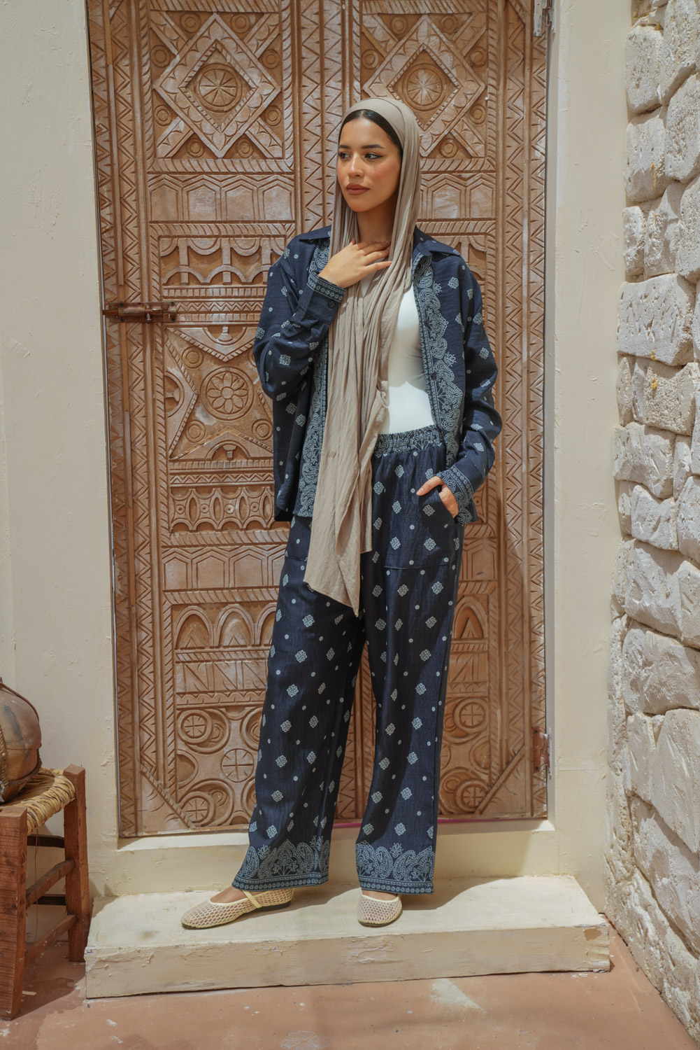 BTS03660-1.jpg Turkish Ribbed Blouse - Image 1