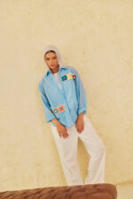 Crochet Patch Blouse - Image 3